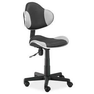 Casarredo Kancelářská židle Q-G2 černá/šedá