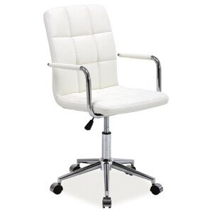 Casarredo Kancelářská židle Q-022 bílá