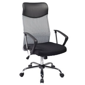 Casarredo Kancelářská židle Q-025 šedá/černá