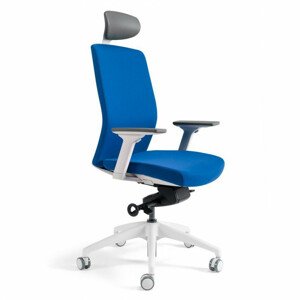 Office Pro Kancelářská židle J2 WHITE SP - tmavě modrá 211