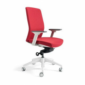 Office Pro Kancelářská židle J2 WHITE BP - červená 202