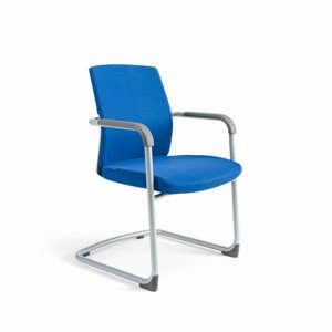 Office Pro Jednací židle JCON WHITE - tmavě modrá 211