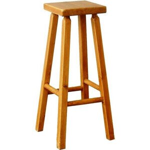 Unis Barová dřevěná židle 00502