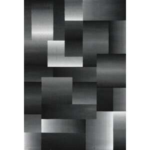 Ayyildiz Kusový koberec Miami 6560 – šedá/černá 160x230 cm
