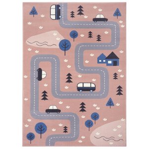 Hanse Home Dětský koberec Adventures 104538 růžová 160x220 cm