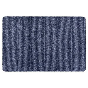 Hanse Home Rohožka Clean & Go 105348 – modrá/černá 100x150 cm