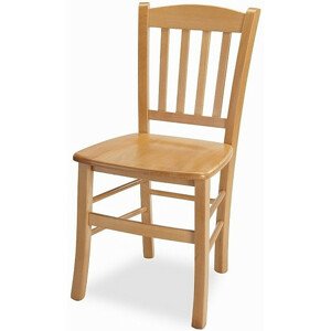 MIKO Dřevěná židle Pamela - masiv Bílá