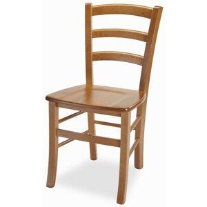 MIKO Dřevěná židle Venezia - masiv Třešeň